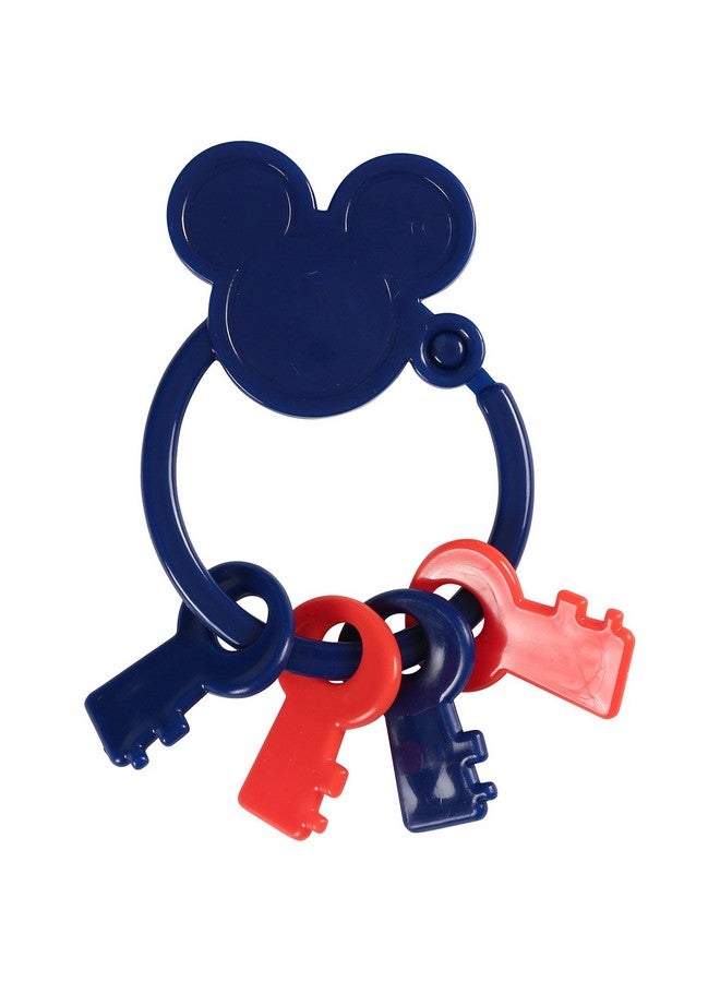 Disney Mickey Mouse Key Shape Keyring Teether
