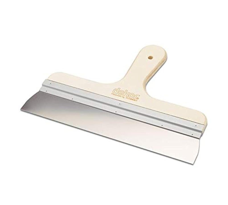 Dekor Dkr 49 Curved Putty Shovel with Wooden Handle - 50 X 4.7 X 21.5 cm - Image 1