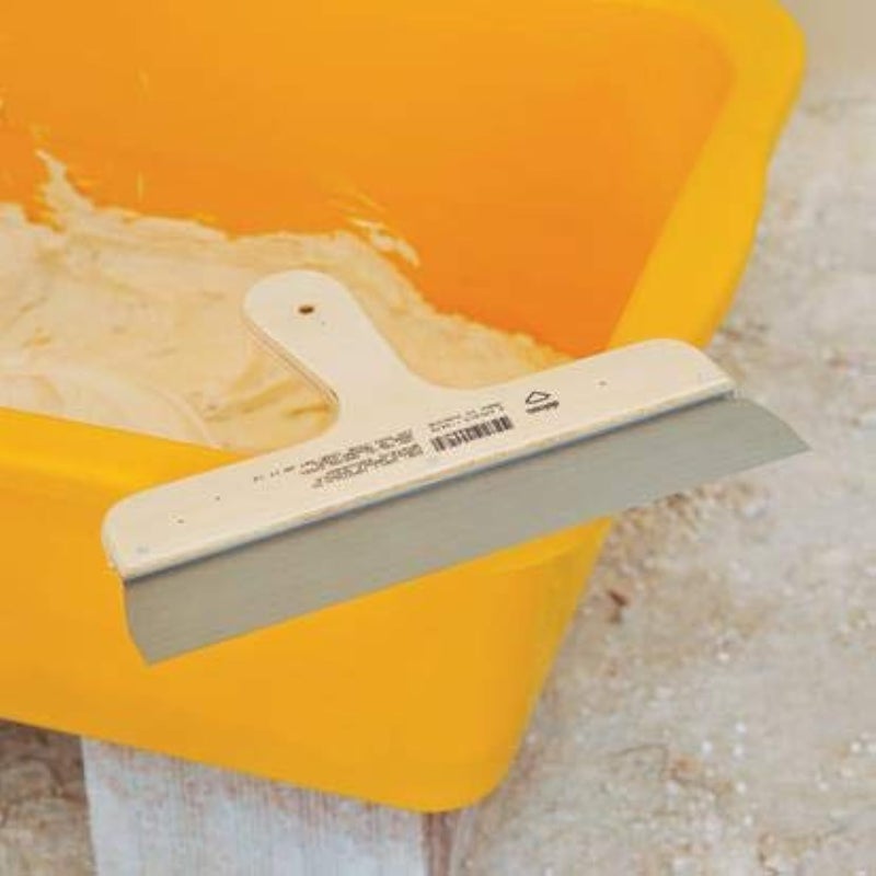 Dekor Dkr 49 Curved Putty Shovel with Wooden Handle - 50 X 4.7 X 21.5 cm - Image 2