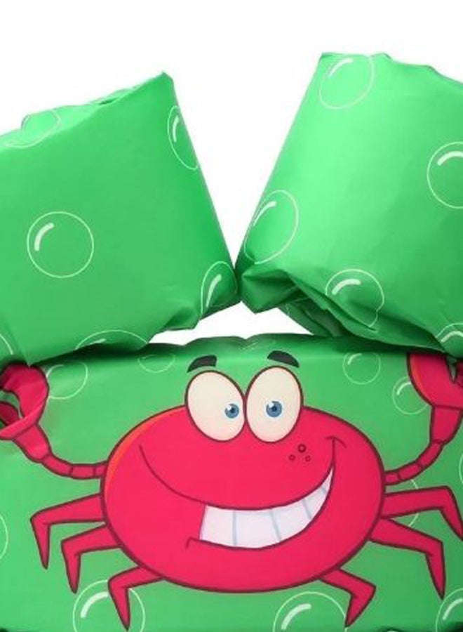 NIBEMINENT Crab Print Toddler Swimming Life Jacket - Image 2