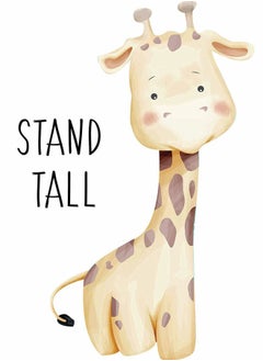 نيبمينينت Baby Jungle Theme Nursery Decor Pictures, 6 Pack Cartoon Safari Animals Wall Art with Inspirational Quote for Boys Girls Kids Bedroom Living Room Bathroom-Unframed  - Image 2