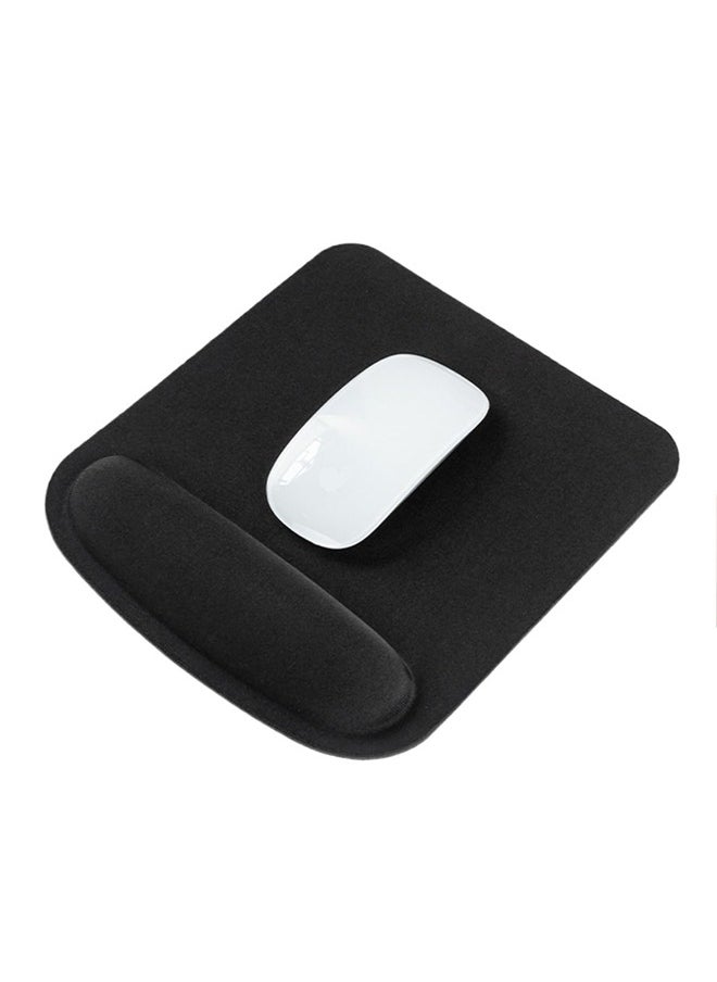 Generic Ergonomic Mouse Pad Wrist Support, Comfortable Mouse Pad Wrist Rest, Relieve Wrist Pain Gel Mouse pad, Non-Slip Rubber Base Mousepad for Laptop (Black）  - Image 1