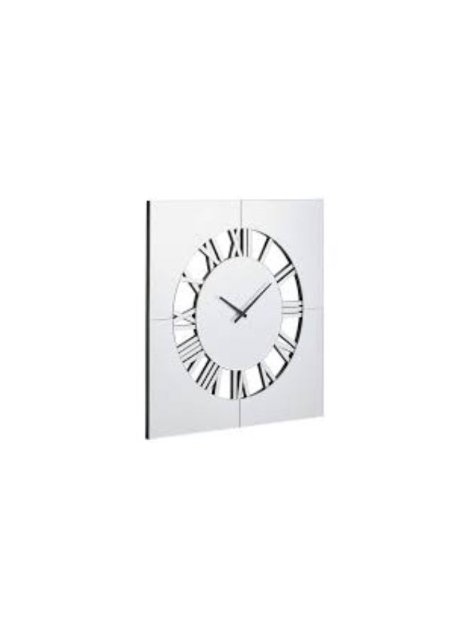 EMAAZZ LLC Modern Square Roman Numeral Wall Clock Minimalist Silent Quartz Decorative for Living Room Bedroom Office and Contemporary Home Décor - Image 4