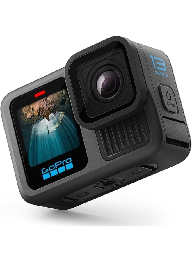 جو برو حزمة ملحقات HERO13 بلاك - تشمل المقبض (مقبض يد عائم)، 2 بطاريات إندورو، 2 قواعد لاصقة منحنية، بطاقة MICRO SD سعة 64 جيجابايت، ضمان لمدة سنة - CHDRB-131-RW - Image 4