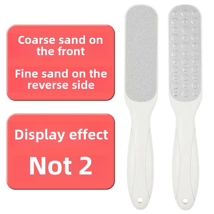 Generic Exfoliating Foot Scrub Stone Pedicure Tool 23 File White  - Image 1