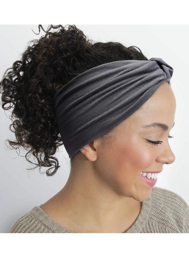 Tobeffect - Tobeffect Headbands for Women African Boho Wide Hairband Headband Knotted Head Wraps Turbans Hair Accessories - Image 1