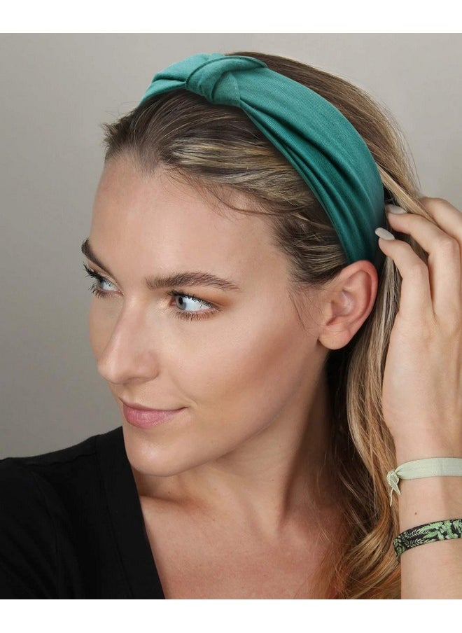 Tobeffect - Tobeffect Headbands for Women African Boho Wide Hairband Headband Knotted Head Wraps Turbans Hair Accessories - Image 1