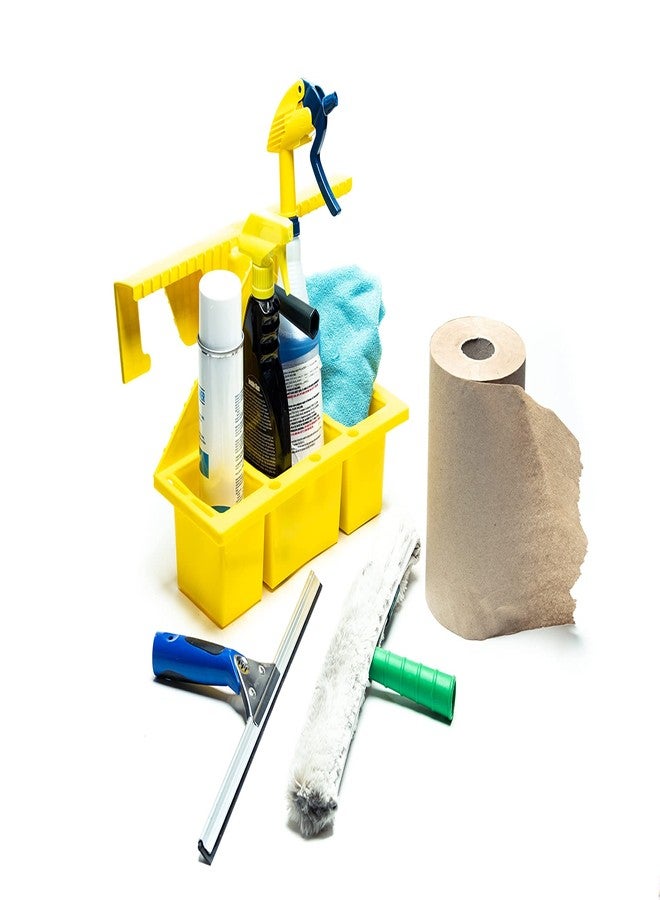 Jokari Universal Rotating Ladder Tray. Hold Tools, Nails, Screws, Paint, Brushes and Accessories. Hook 3 Bucket Shelf On Any Rung For Auto Storage Platform. Little Attachment Caddy, Giant Benefits - Image 5