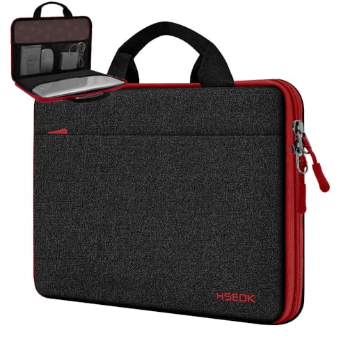 Hseok Laptop Sleeve 13-14 Inch Case Briefcase Compatible with MacBook Pro 14 inch M4/M3/M2/M1 All Model of 13.3 Inch Mac Air/Pro, XPS 13 14, Most Popular 13"-14" Notebooks,B01K03 - Image 1