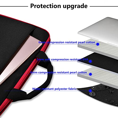 Hseok Laptop Sleeve 13-14 Inch Case Briefcase Compatible with MacBook Pro 14 inch M4/M3/M2/M1 All Model of 13.3 Inch Mac Air/Pro, XPS 13 14, Most Popular 13"-14" Notebooks,B01K03 - Image 3