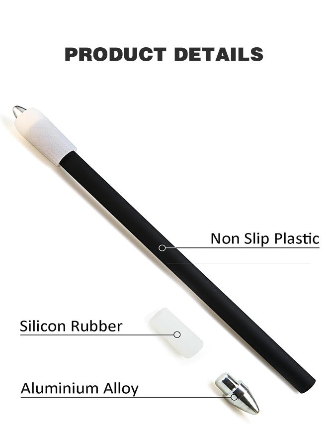 Organizer 2 Pieces Spinning Pen, Rolling Finger Rotating Gaming, Trick Pen Mod with Tutorial No Refill Stress Releasing Brain Training Toys for Adults Office Supplies (Mixed Color) - Image 2
