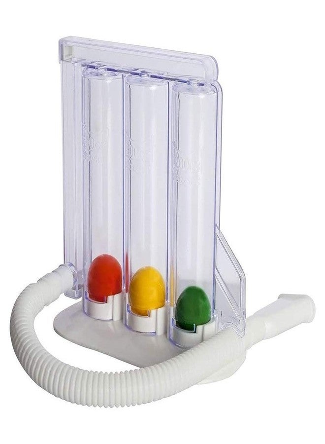 BeatStock Three Ball Breathing Respiratory Exerciser for Sustained Deep Breathing, Relieve Anxiety and Fight Stress, Strengthens Respiratory System and Helps Reduce Shortness of Breath - Image 1