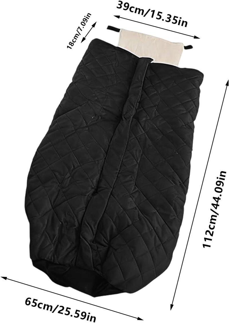 Wheelchair Blanket - Leg Warming Supplies, Wheelchair Warm Cover for Adults Elderly Disabled Seniors Patients Caregivers Outdoor Activities Hospital Stays Travel | Nursing Home Comfort - Image 5