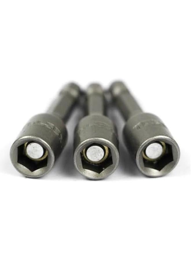TOLSEN 3Pcs Magnetic Nut Socket Set - Image 2