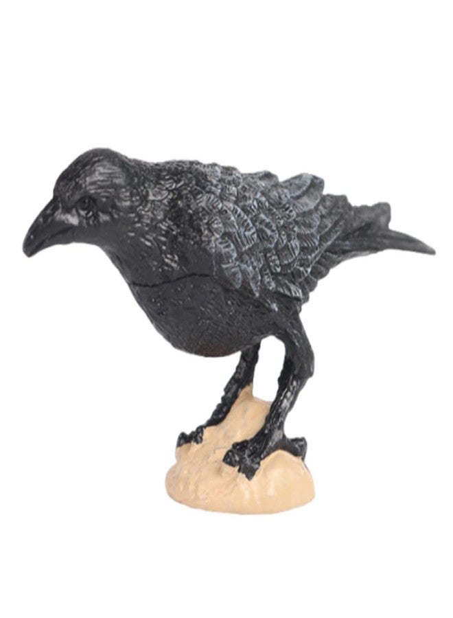SECRET DESIRE Parrot Figurines Toy Educational Realistic Raven Bird Figurines Party Favors - Image 3