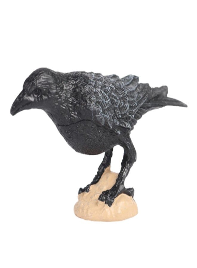 SECRET DESIRE Parrot Figurines Toy Educational Realistic Raven Bird Figurines Party Favors - Image 4