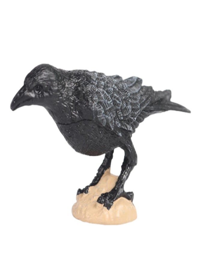 SECRET DESIRE Parrot Figurines Toy Educational Realistic Raven Bird Figurines Party Favors - Image 2