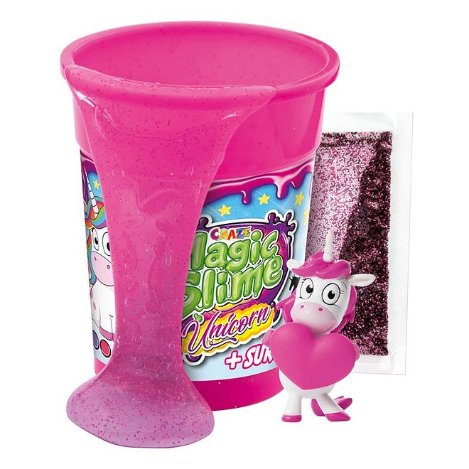 Craze Unicorn Pink Magic Slime 150mL â€“ Non-Toxic, Stretchy & Fun for Creativity, Ages 5+, Ideal Gift - Image 1