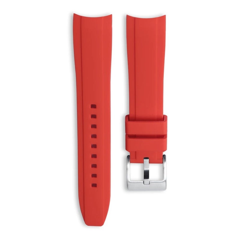 Bluejw Hot Trend Silicone Watch Strap Replacement Bands for Apple Watch Ultra 49mm Orange – Compatible with Series 7 6 5 4 3 2 1, Durable & Comfortable Replacement Watch Band - Image 1