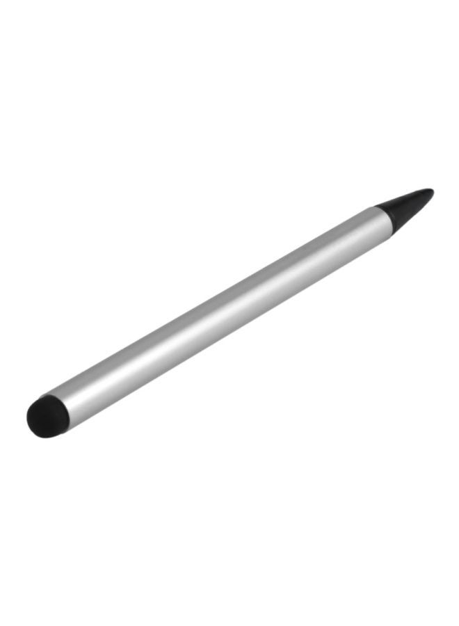 NIBEMINENT Plastic Resistive Stylus Pen Silver/Black - Image 2