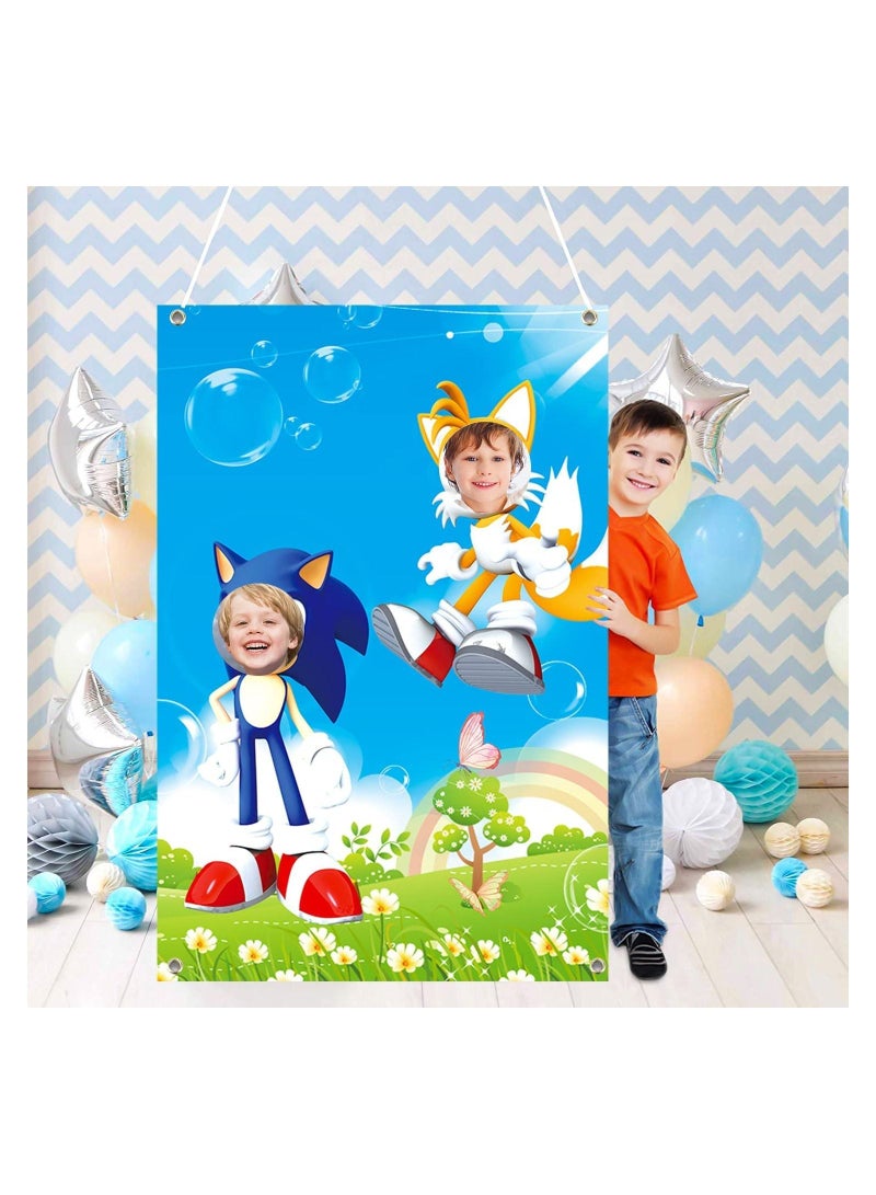 UP TO DATE Hanging Curtains with Sonic Game Characters and Fun Pictures - Image 1