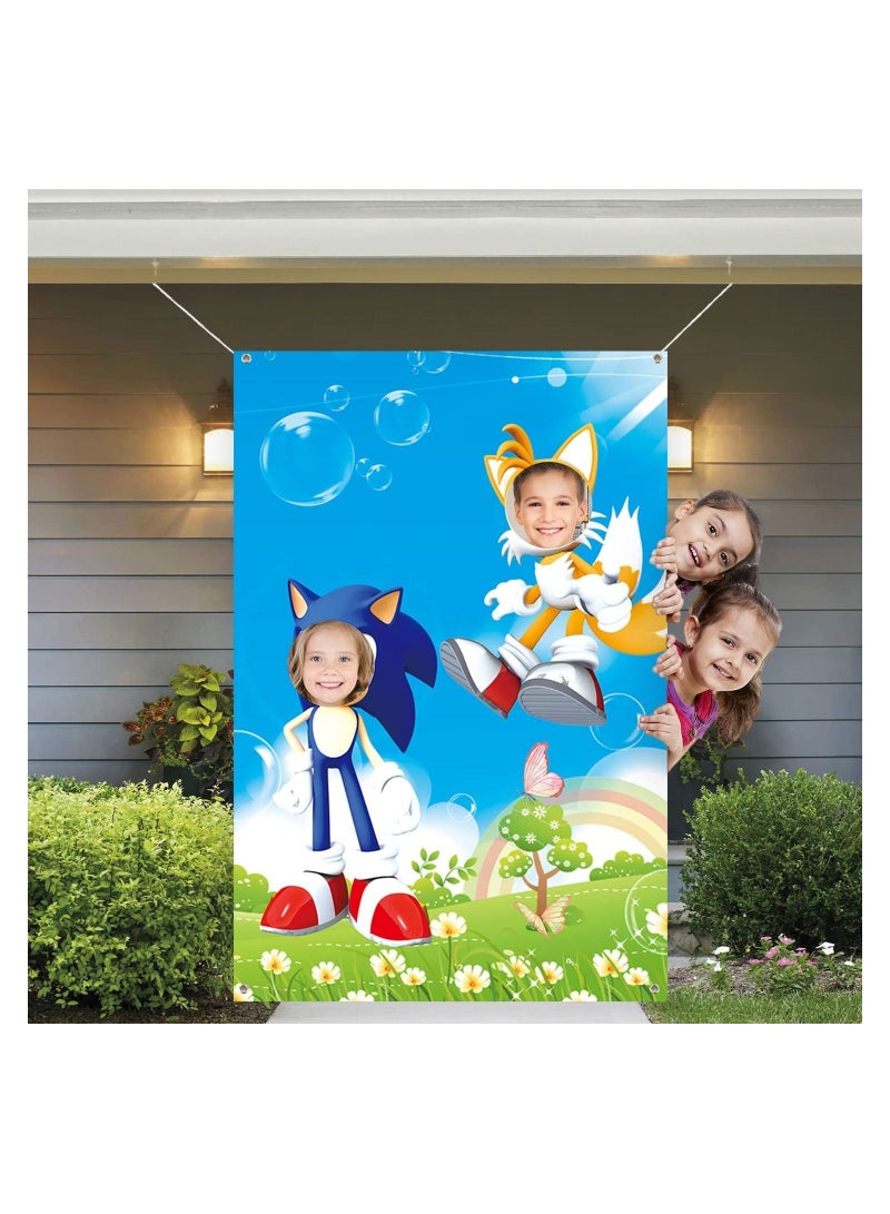 UP TO DATE Hanging Curtains with Sonic Game Characters and Fun Pictures - Image 3