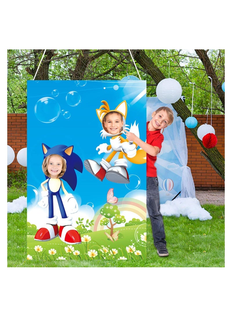 UP TO DATE Hanging Curtains with Sonic Game Characters and Fun Pictures - Image 4