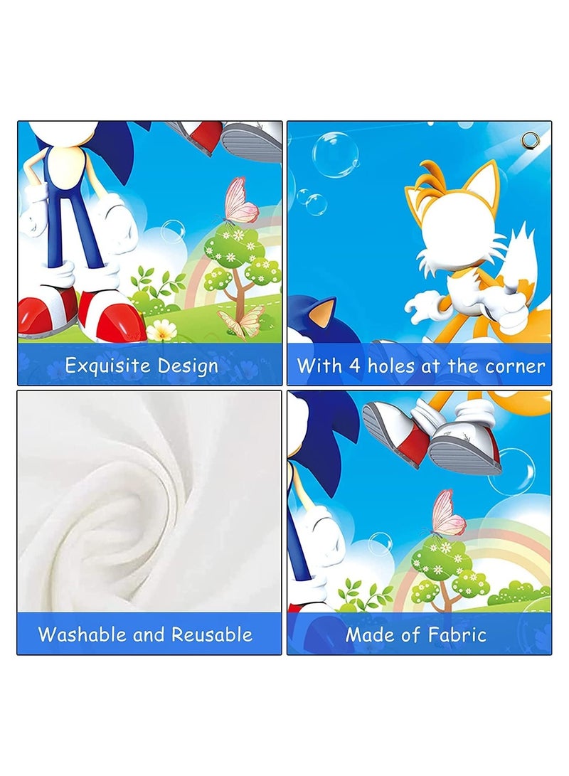 UP TO DATE Hanging Curtains with Sonic Game Characters and Fun Pictures - Image 5