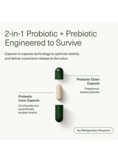 Seed Seed 14 Day Gut Reset - Prebiotic and Probiotic for Women & Men - Digestive Health, Gut Health, Rapid Gut Recovery, Bloating & Constipation Relief - Vegan & Shelf-Stable - 28 Capsules (14-Day Supply)  - Image 5