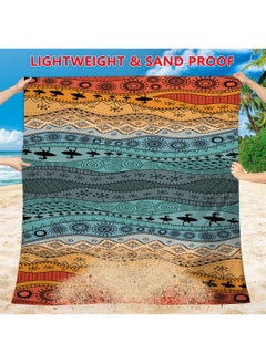 Aurafly Outdoor Beach Blanket Waterproof Sandproof(180*220cm)- Large Beach Mat Sandproof Fits for 4-6 Adults,  Outdoor Camping Mat for Travel, Camping, Hiking  - Image 3