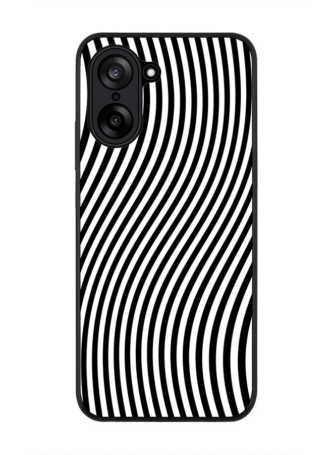 Stylizedd For OnePlus Nord CE5 / Ace 5 Racing Case,Slim fit Camera Protection, Shockproof Thin Phone cover  - Zebra Lines