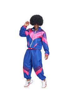 Vintage 70s Disco Couples Hippie Party Cosplay Costume 5573-Men's