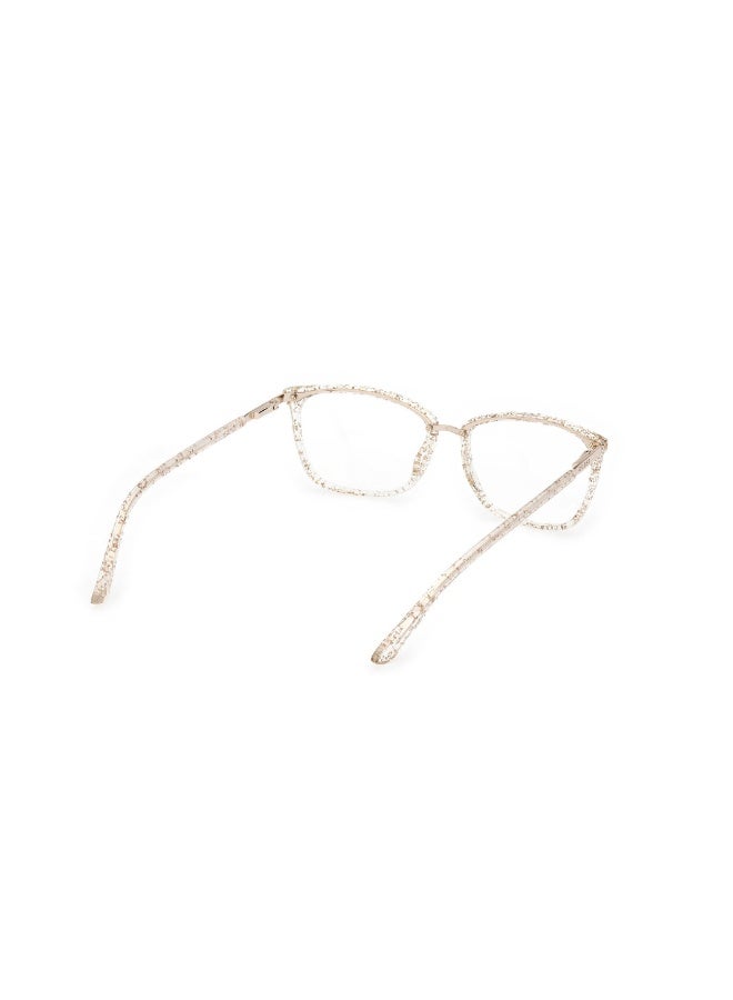 GUESS Gu2958 Rectangular Injected Frames For Women Size 54, Crystal - Image 5