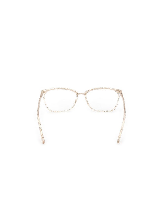 GUESS Gu2958 Rectangular Injected Frames For Women Size 54, Crystal - Image 4