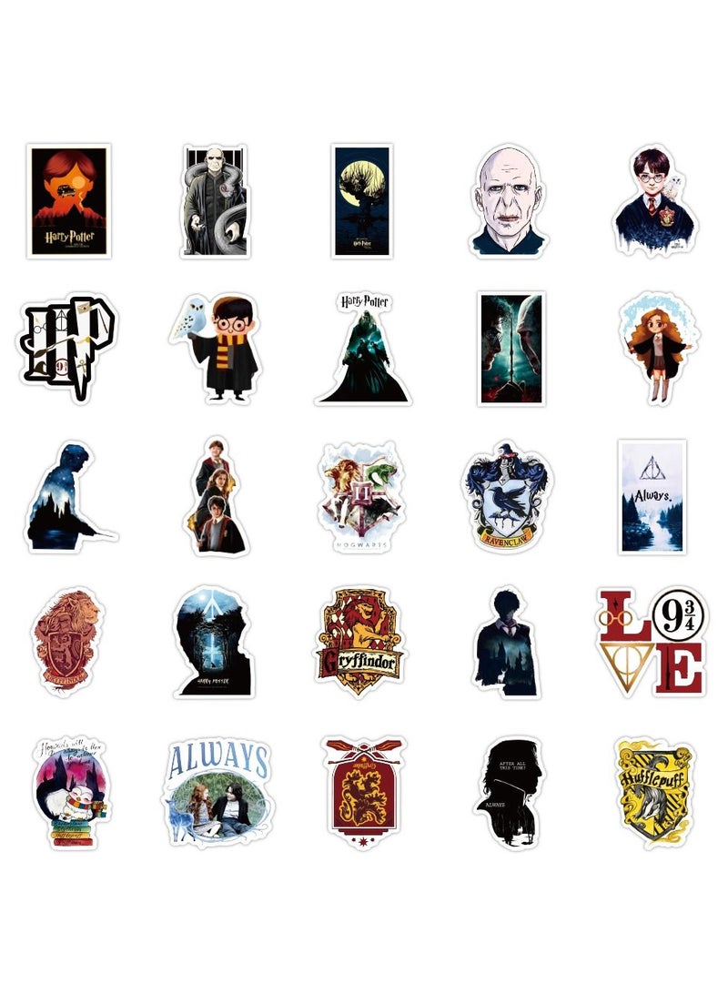 100 Pieces Harry Potter Characters Waterproof Stickers - Image 4