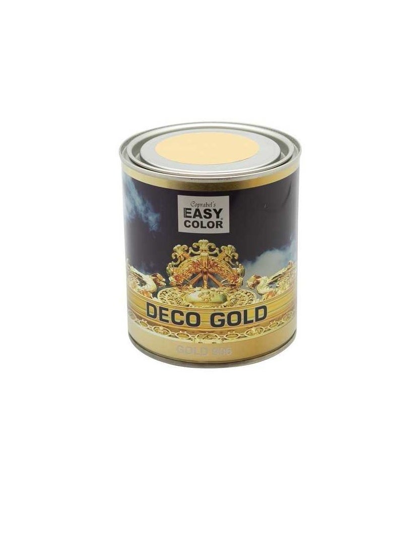 Coprabel Easy Color Deco Gold Gold 906 Water Base Paint - 750ml  - Image 2