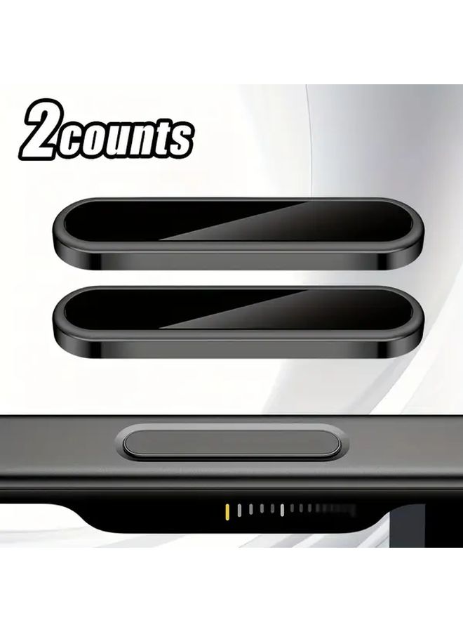 iPhone 16 Pro Max Metal Camera Button Frame 2 Pack Titanium Grey Durable Scratch Resistant - Image 2