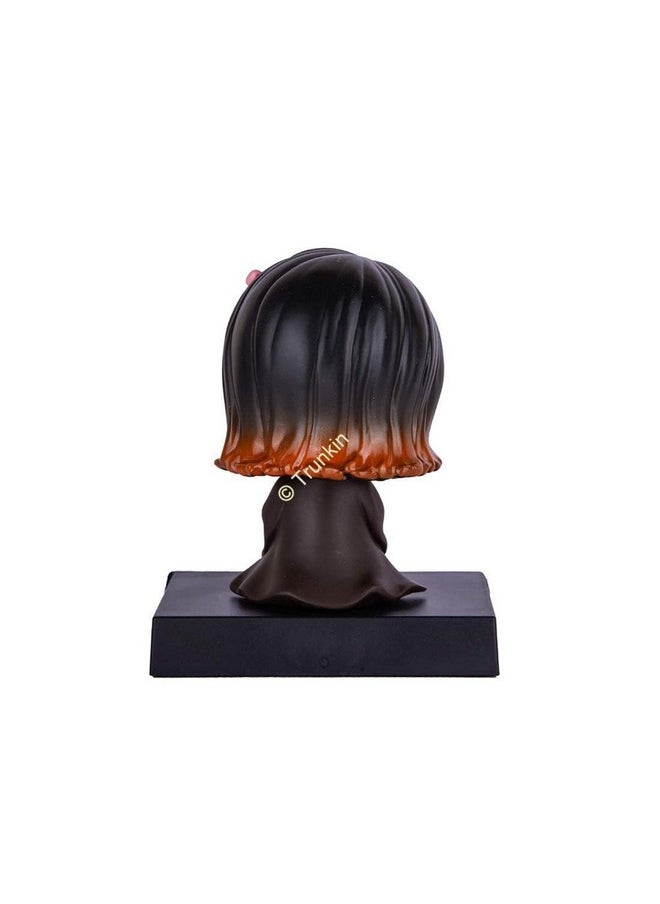 Trunkin - Trunkin Demon Slayer Anime Merchandise Nezuko Figurine |Cute Anime bobblehead | Nezuko Kamado Collectible |Demon Slayer fanmerchandise - Image 1