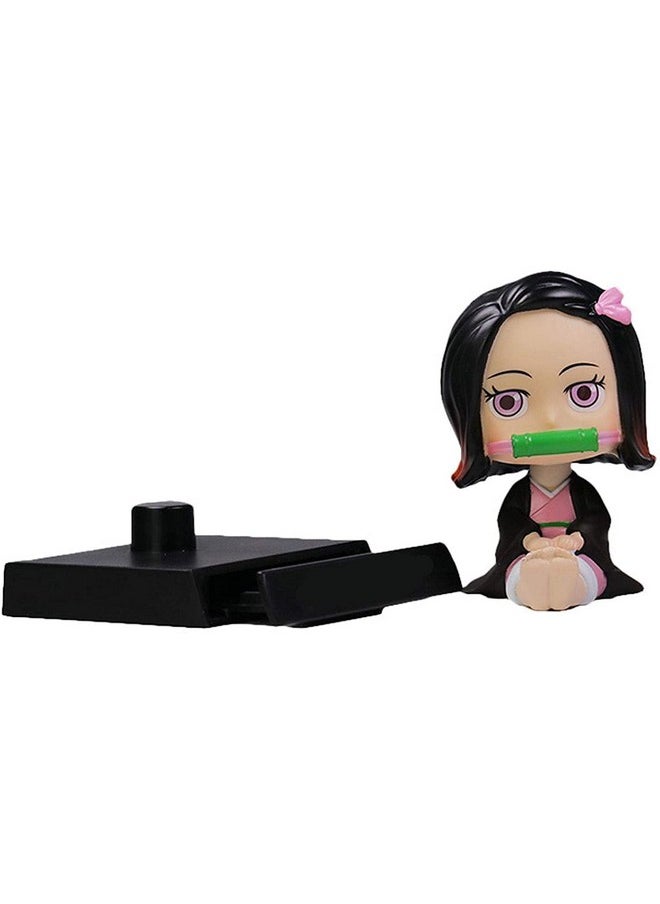 Trunkin - Trunkin Demon Slayer Anime Merchandise Nezuko Figurine |Cute Anime bobblehead | Nezuko Kamado Collectible |Demon Slayer fanmerchandise - Image 1