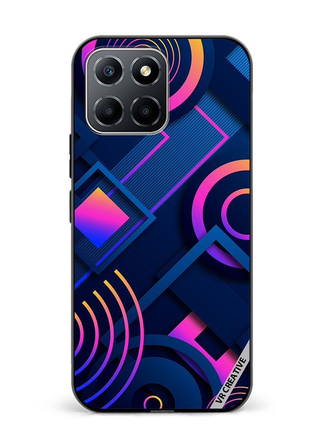 VR CREATIVE Protective Case Cover For Honor X6 Abstract Design Multicolour - Image 1