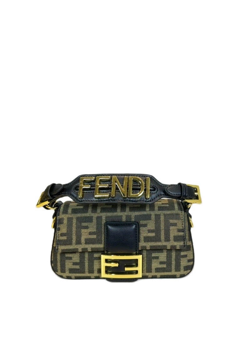 Baguette Leather Shoulder Bag Fendi - Image 2