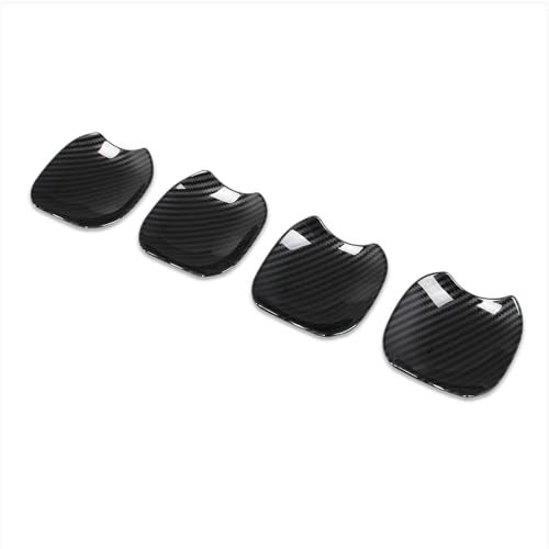 Beautost for Toyota Camry 2026 2025 2024 2023 2022 2021 2020 2019 2018 Door Handle Bowl Cover Trims Carbon Fiber Black - Image 1