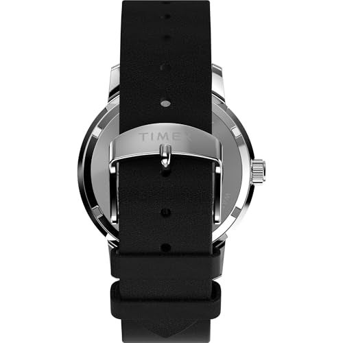Timex Men's Marlin 40mm Watch - Black Strap Blue Dial Stainless Steel Case - Image 3