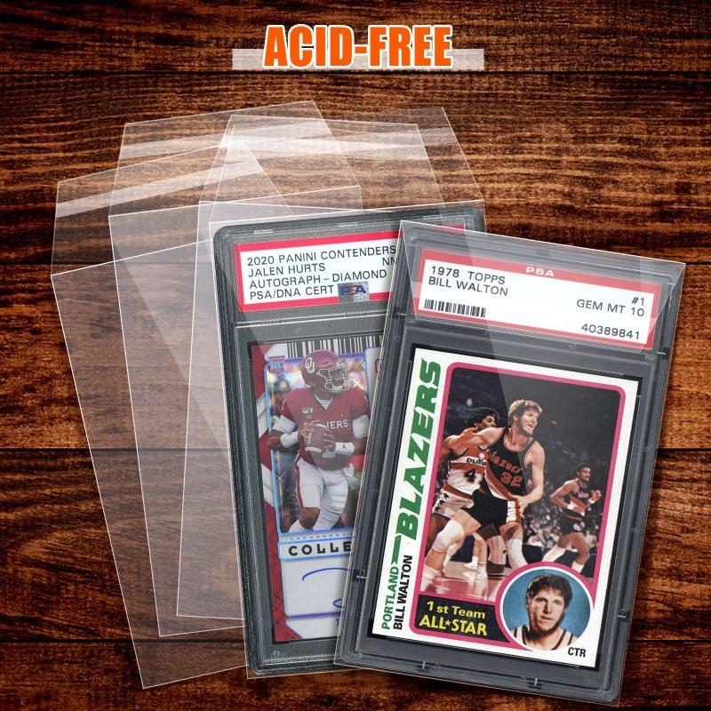 tutata Sleeves for PSA Graded Slabs Ultra Protection for The Graded Card for Pro Collector (100Pack) - Image 5