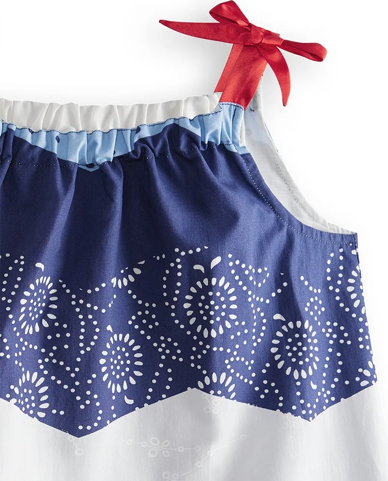 Denokids Chevron Print Dress