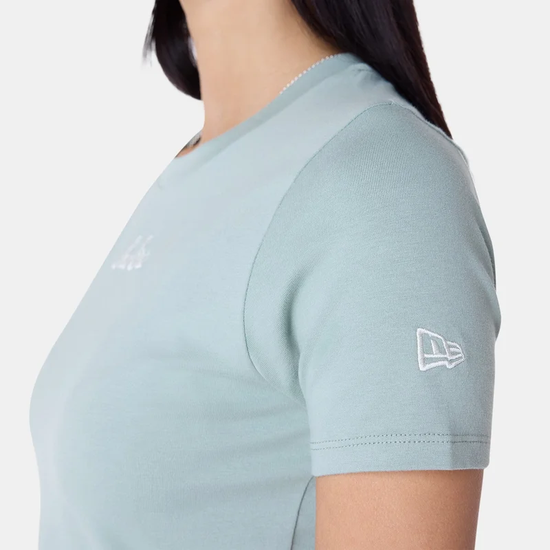 NEW ERA Green Women's Slim Graphic T-Shirt for Women | Best Price UAE