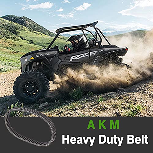 AKM Drive Belt 24G4022 fit Polaris Ranger 800 700 RZR 800 3211162 3211133 AKM Double Notch G-Force Carbon Cord CVT Belts for 3211118 2008 2009 2010 2013 2014 - Image 4