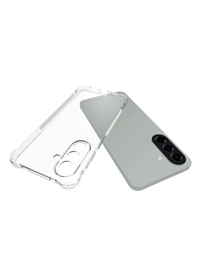 Samsung Galaxy A57 Clear Transparent Case Soft Flexible TPU Back Cover Anti Drop Shockproof Case with Reinforced edge Bumper Corner for Samsung Galaxy A57 Clear - Image 3