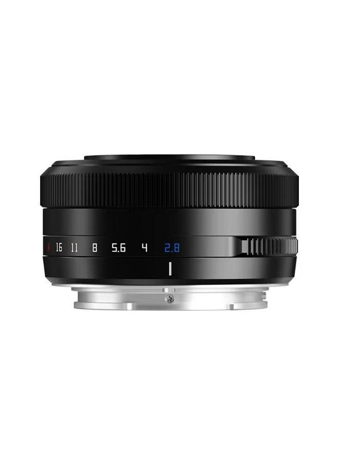 27mm F2.8 AF Auto Focus Lens, Easy To Carry Lightweight APS C Camera Lens, Lightweight Mirrorless Camera Lens Compatible With Sony E Mount Camera, (1pc, Black)