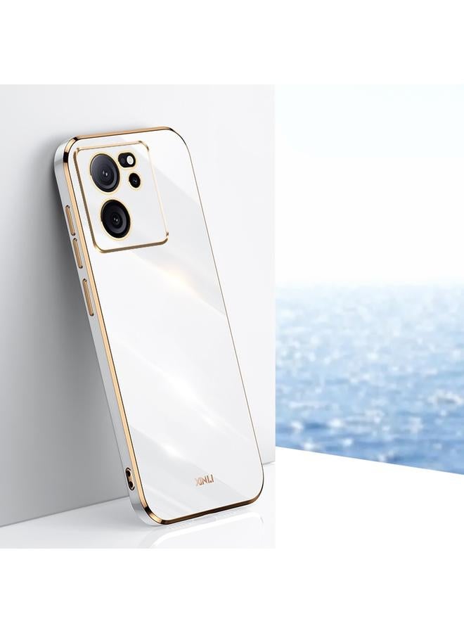 The Bros Case For Xiaomi Redmi K60 Ultra / Mi 13T Straight Edge 6D Electroplate TPU Phone Case